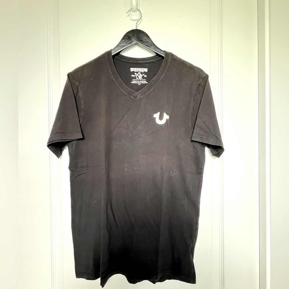 True Religion Men’s Black T Shirt Size Small